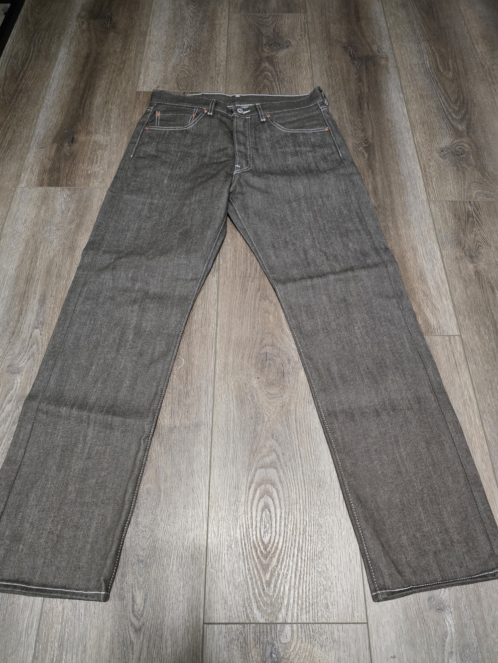 Levi's Men's Straight Jeans in Charcoal